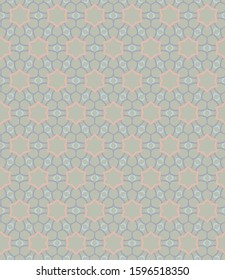 Geometric ornamental vector pattern. Seamless design texture.