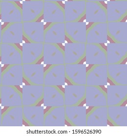 Geometric ornamental vector pattern. Seamless design texture.