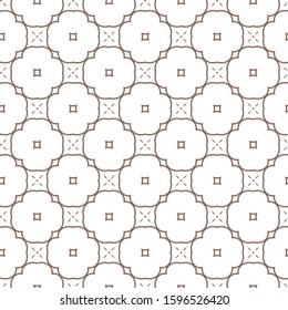 Geometric ornamental vector pattern. Seamless design texture.