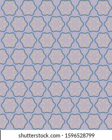 Geometric ornamental vector pattern. Seamless design texture.