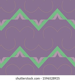Geometric ornamental vector pattern. Seamless design texture.