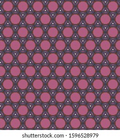 Geometric ornamental vector pattern. Seamless design texture.