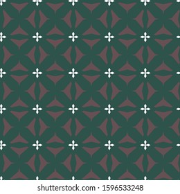 Geometric ornamental vector pattern. Seamless design texture.