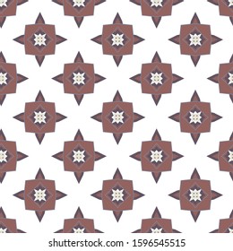 Geometric ornamental vector pattern. Seamless design texture.
