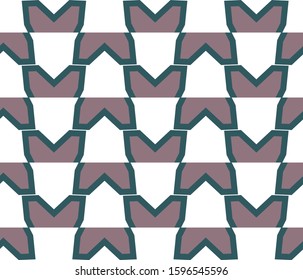 Geometric ornamental vector pattern. Seamless design texture.