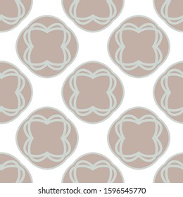 Geometric ornamental vector pattern. Seamless design texture.