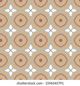 Geometric ornamental vector pattern. Seamless design texture.