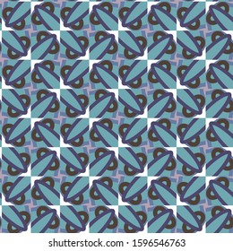 Geometric ornamental vector pattern. Seamless design texture.