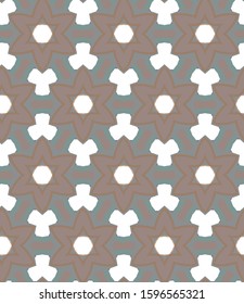 Geometric ornamental vector pattern. Seamless design texture.