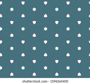 Geometric ornamental vector pattern. Seamless design texture.
