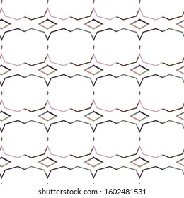 Geometric ornamental vector pattern. Seamless design texture.