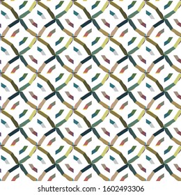 Geometric ornamental vector pattern. Seamless design texture.