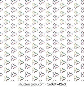 Geometric ornamental vector pattern. Seamless design texture.