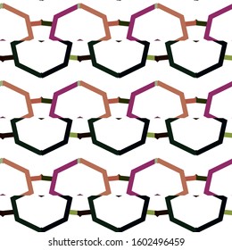 Geometric ornamental vector pattern. Seamless design texture.