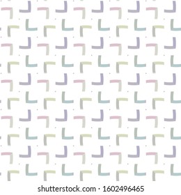 Geometric ornamental vector pattern. Seamless design texture.