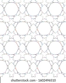Geometric ornamental vector pattern. Seamless design texture.