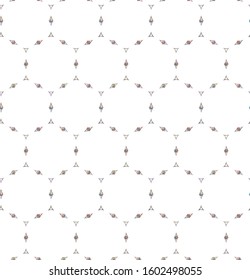 Geometric ornamental vector pattern. Seamless design texture.