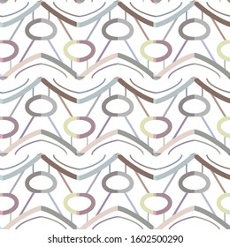 Geometric ornamental vector pattern. Seamless design texture.