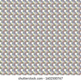 Geometric ornamental vector pattern. Seamless design texture.