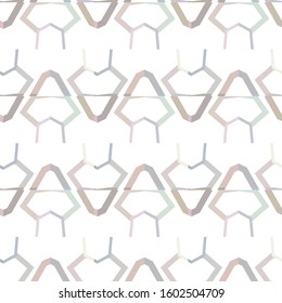Geometric ornamental vector pattern. Seamless design texture.
