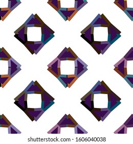 Geometric ornamental vector pattern. Seamless design texture.