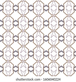 Geometric ornamental vector pattern. Seamless design texture.