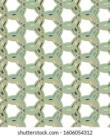 Geometric ornamental vector pattern. Seamless design texture.