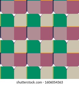 Geometric ornamental vector pattern. Seamless design texture.