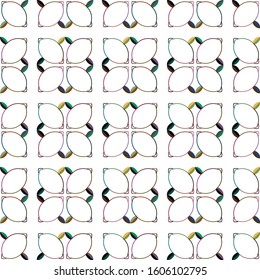 Geometric ornamental vector pattern. Seamless design texture.