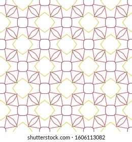 Geometric ornamental vector pattern. Seamless design texture.