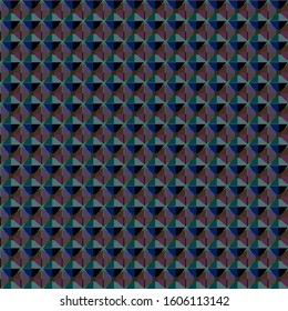Geometric ornamental vector pattern. Seamless design texture.
