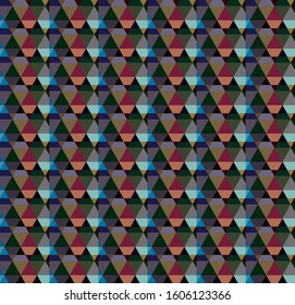 Geometric ornamental vector pattern. Seamless design texture.