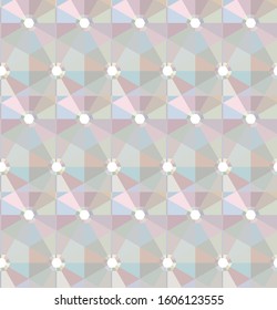 Geometric ornamental vector pattern. Seamless design texture.
