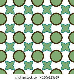 Geometric ornamental vector pattern. Seamless design texture.