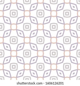 Geometric ornamental vector pattern. Seamless design texture.