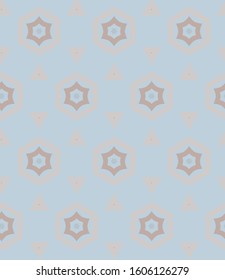 Geometric ornamental vector pattern. Seamless design texture.