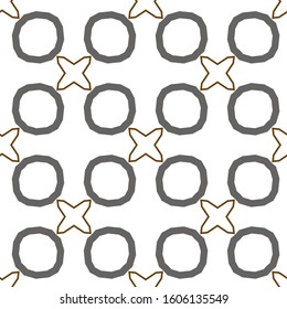 Geometric ornamental vector pattern. Seamless design texture.