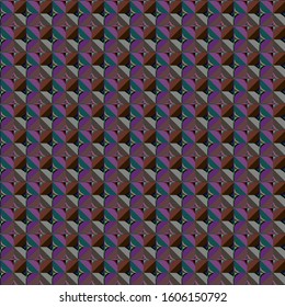 Geometric ornamental vector pattern. Seamless design texture.