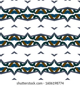 Geometric ornamental vector pattern. Seamless design texture.