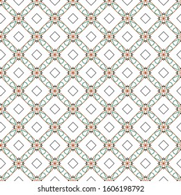 Geometric ornamental vector pattern. Seamless design texture.