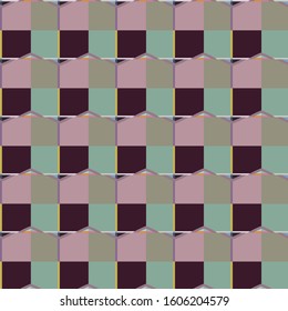 Geometric ornamental vector pattern. Seamless design pattern.