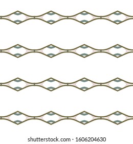 Geometric ornamental vector pattern. Seamless design pattern.