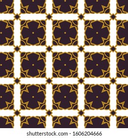 Geometric ornamental vector pattern. Seamless design pattern.