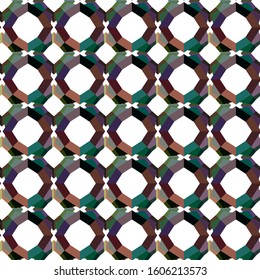 Geometric ornamental vector pattern. Seamless design texture.