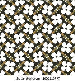Geometric ornamental vector pattern. Seamless design texture.