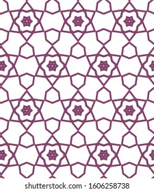 Geometric ornamental vector pattern. Seamless design texture.
