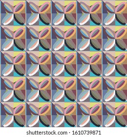 Geometric ornamental vector pattern. Seamless design texture.