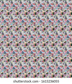 Geometric ornamental vector pattern. Seamless design texture.