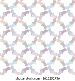 Geometric ornamental vector pattern. Seamless design texture.