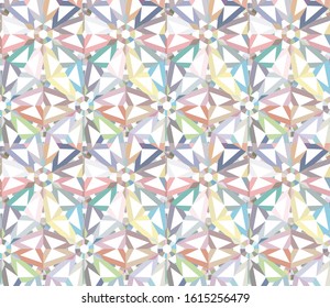 Geometric ornamental vector pattern. Seamless design texture.